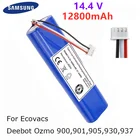 14,4 V 12800mAh Roboter-staubsauger аккумуляторная батарея Для Ecovacs Deebot Ozmo 900, 901, 905, 930, 937