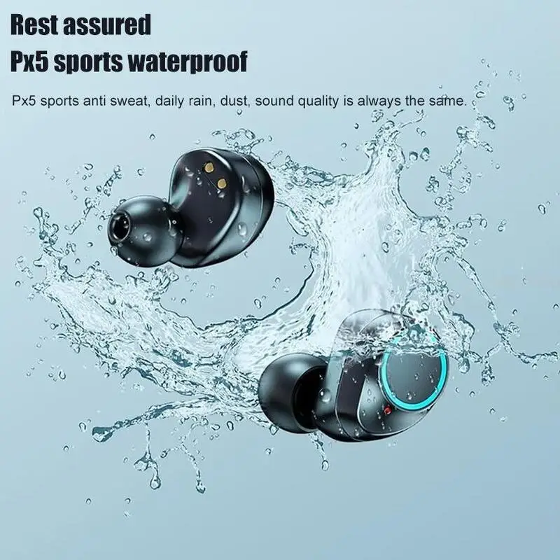 TWS-X10 Bluetooth наушники 3500 мА/ч зарядная коробка беспроводные 9D стереонаушники