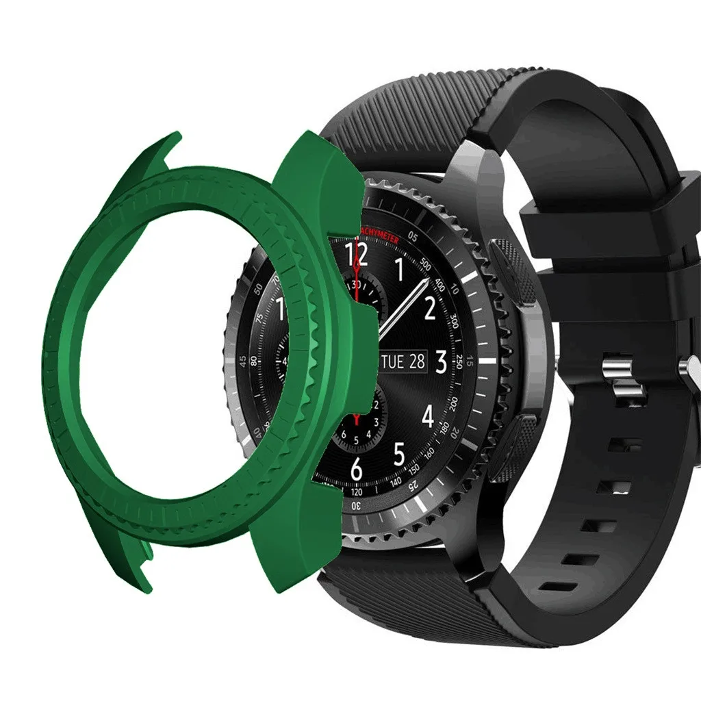 Mosunx ультра тонкий ПК жесткий защитный бампер полный Чехол чехол для Samsung Galaxy Watch 46