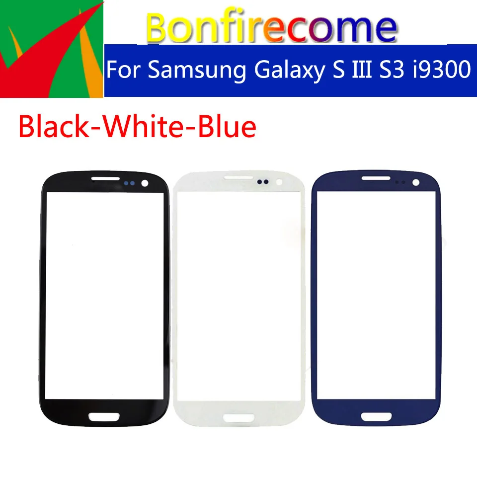 

10pcs\lot S3 Touchscreen For Samsung Galaxy S III S3 i9300 i9308 GT-i9300 GT-i9308 LCD Front Outer Glass Touch Screen Lens
