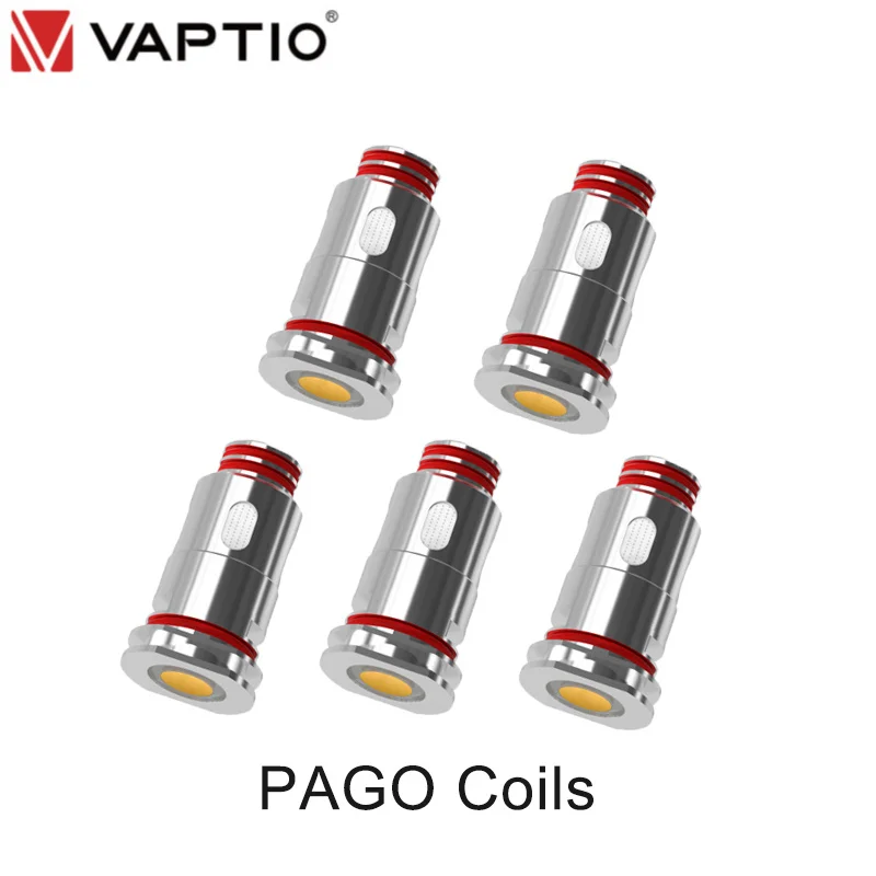 Сменные спирали для Vaptio PAGO Kit/Pago Mini Kit 0.6ohm 0.4ohm 0.3ohm 1.0ohm 10 шт./5 шт. | Электроника