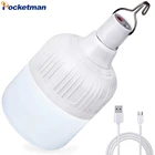 Светодиодный фонарь, мощсветильник онарь для кемпинга, портативный ночник, перезаряжаемый от USB, аварисветильник онарь, Новинка