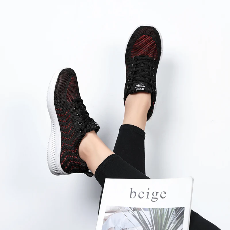 Женские кроссовки Баскетбольная обувь Tenis Feminino Zapatos De Mujer Черные на платформе