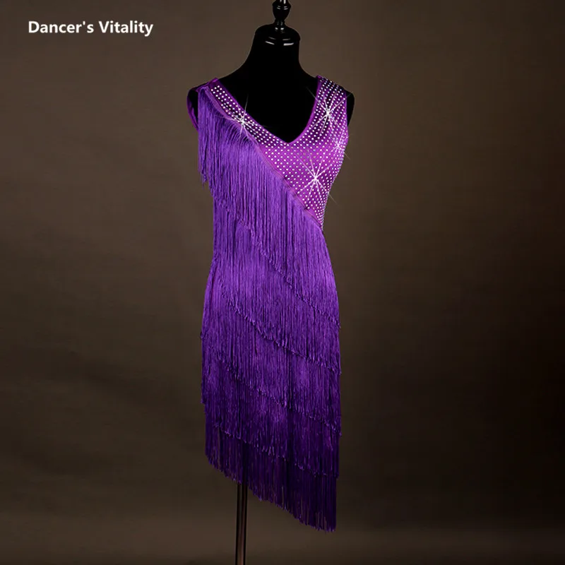 Женское платье для выступлений женская одежда латиноамериканских танцев