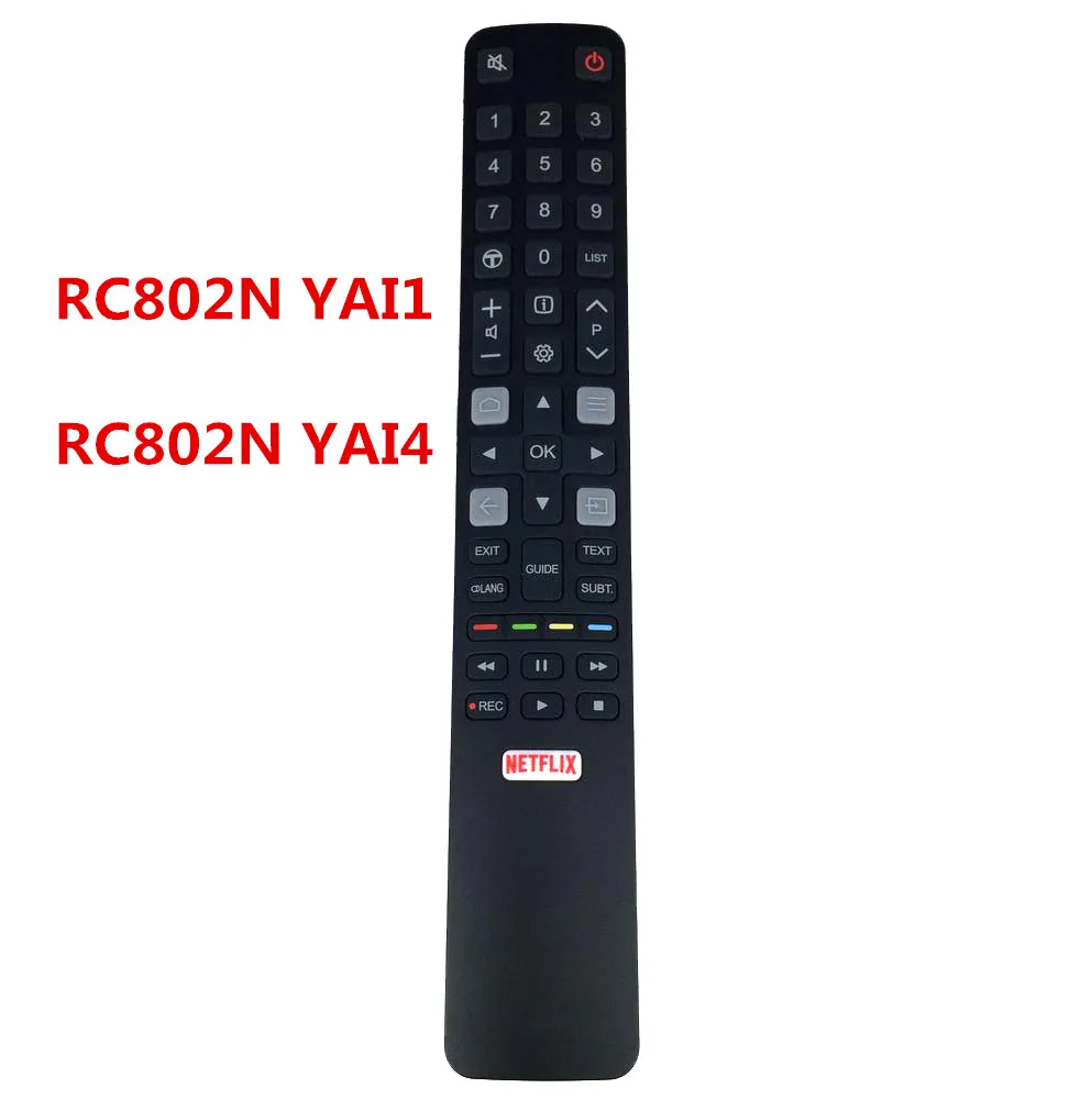 rc80n yai1 rc802n yui1 rc802n yui2 rc802n yli2 rc802n yli3 new original remote for tcl tv for rc802n yai2 thomson iffalcon tv free global shippin