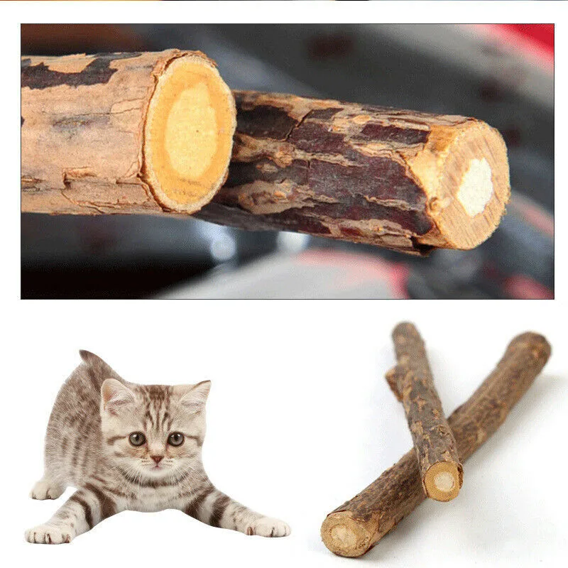 30 шт. молярная зубная паста филиал чистки зубов Silvervine кошка закуски палка для