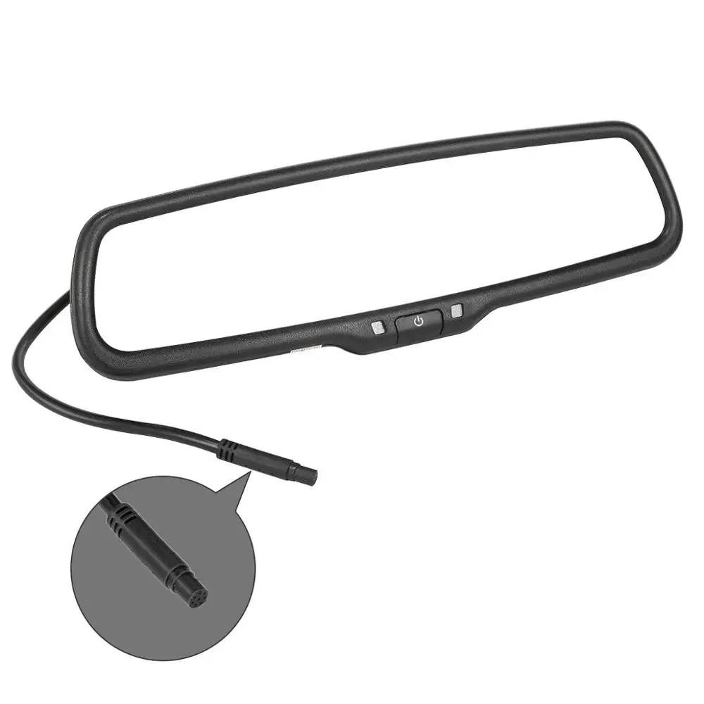 HD 800*480 4 3 дюймовый TFT LCD цифровой экран автомобильный парковочный внутренний