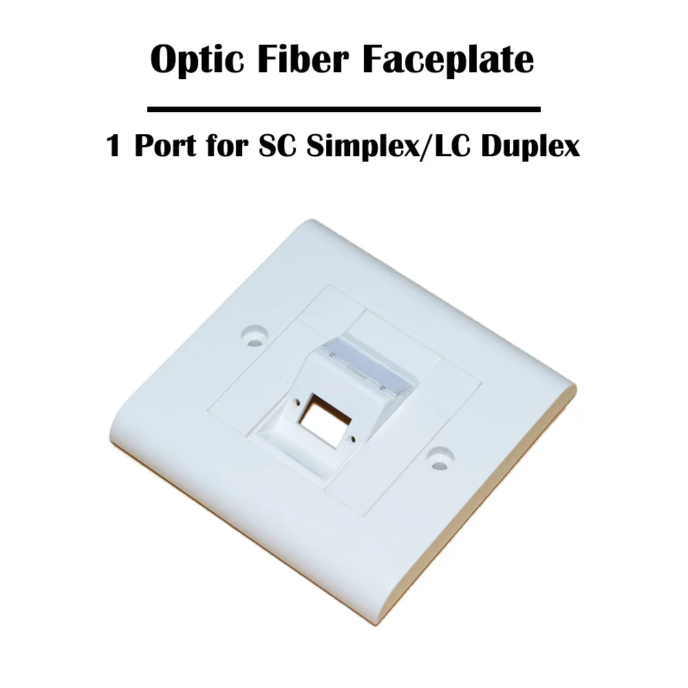 1 порт/2 порта s SC Simplex/LC дуплексная оптическая волоконная Лицевая панель FTTH FTTD сеть