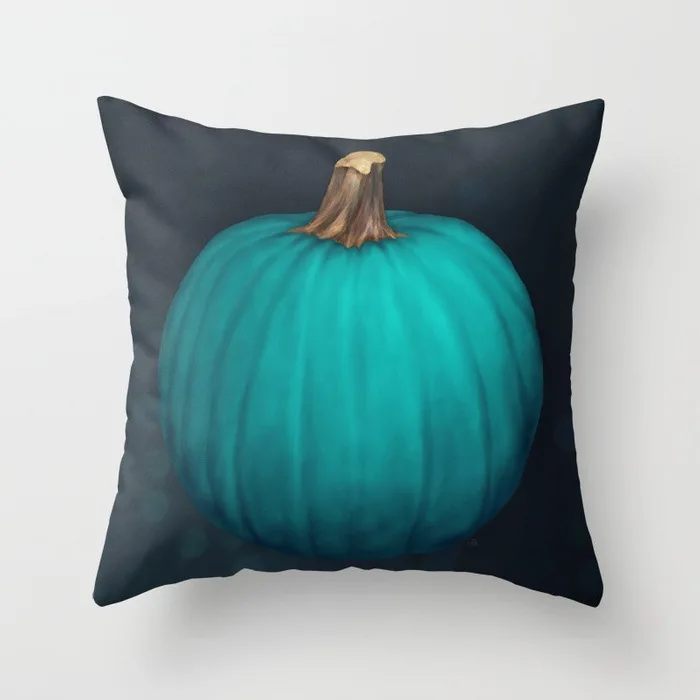 

Halloween Pumpkin Series Decorate Pillow Cover Cotton Material Sofa Cushion Case Bed Pillow Cover Home Decor Car Cushion Cover