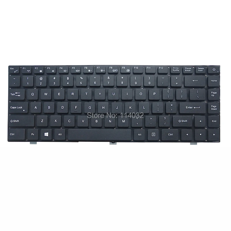 Черная Русская клавиатура для ноутбука Prestigio Smartbook 141s psb141s PRIDE-K2381 343000041 части США