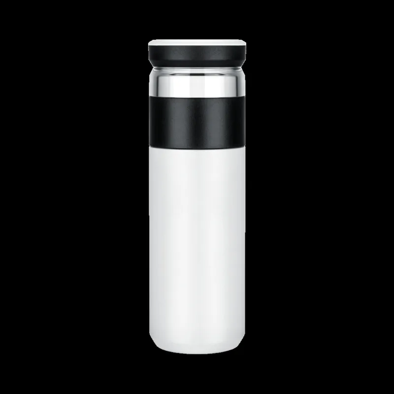 white 520 мл Xiaomi Fun Home портативная водяная Вакуумная чашка бутылка с сеточкой для заваривания чая, сохраняющая тепло пищевая полипропиленовая кружка Thermas xiomi для путешествий на открытом воздухе - Цвет: white