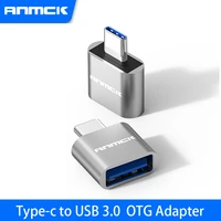 anmck type c to usb 3 0 adapter otg usb c male to usb female converter for tablet pc android micro usb 2 0 otg connector