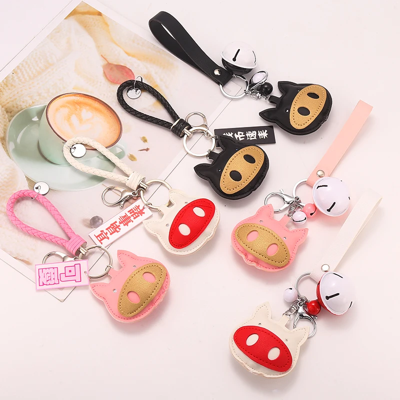 CHUNOU Милый Колокольчик кожа искусственная Плетеный веревочный помпон новинка