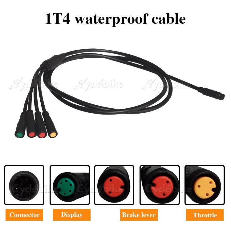Система TFT-дисплея 48 В-72 в 100 А контроллер электрического велосипеда