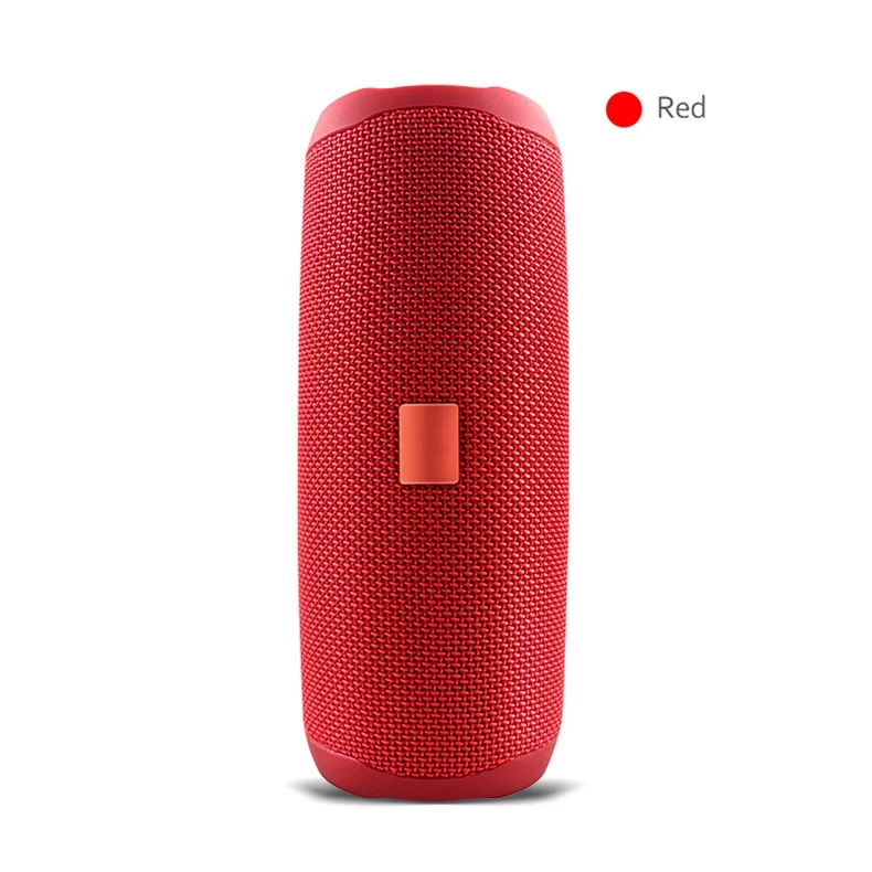red Bluetooth динамик Filp5 водонепроницаемый портативный открытый беспроводной мини Колонка коробка Поддержка TF карты стерео Hi-Fi коробки Большой MP3 - Цвет: red