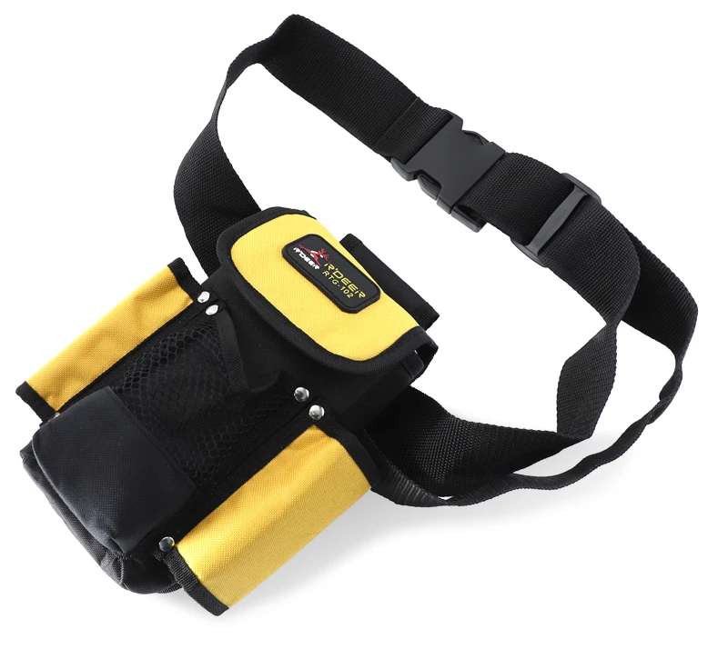 Tool Belt Oxford Cloth Waist Tool Bag Electrician Tool Holder Belt With Multiple Pockets