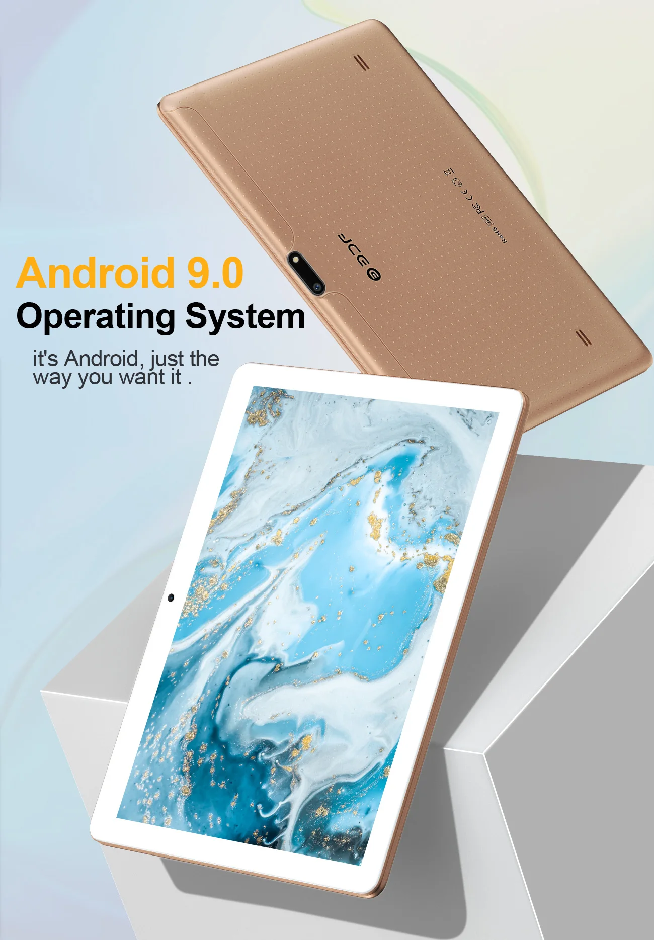 Новое поступление 10 1 дюймовый планшетный ПК Pad Pro Планшеты Android 9.0 четырехъядерный