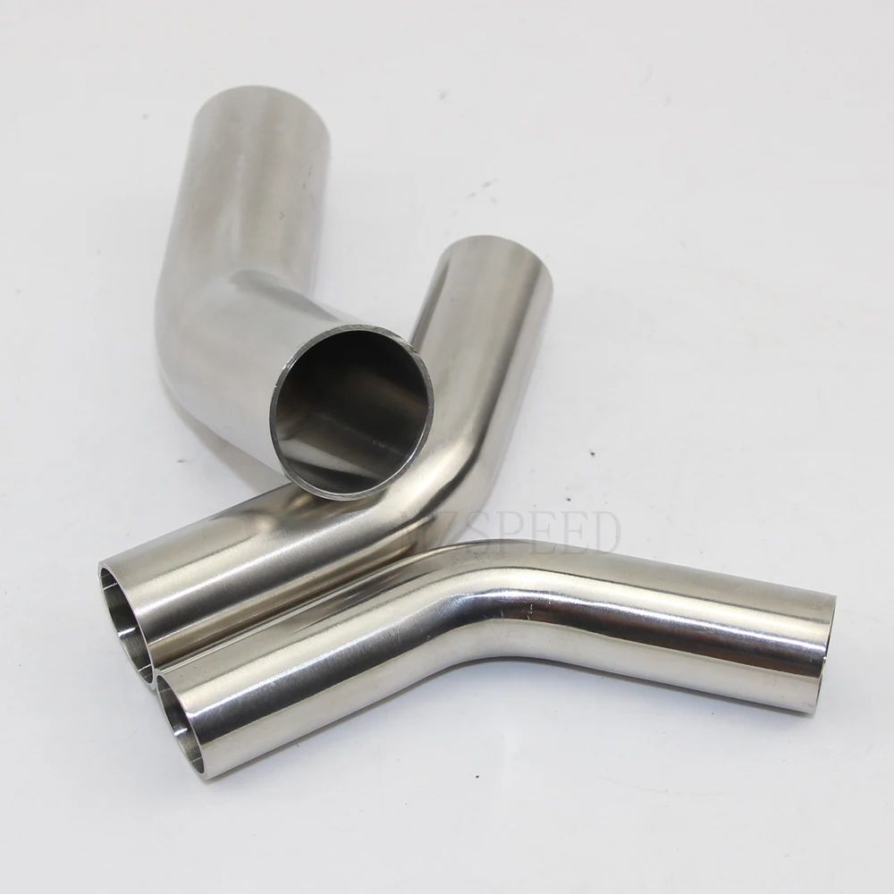 Внутренний диаметр 19/25/32/38/45/51/57/63/76/89/102/108 мм стыковая сварка под углом 45 градусов