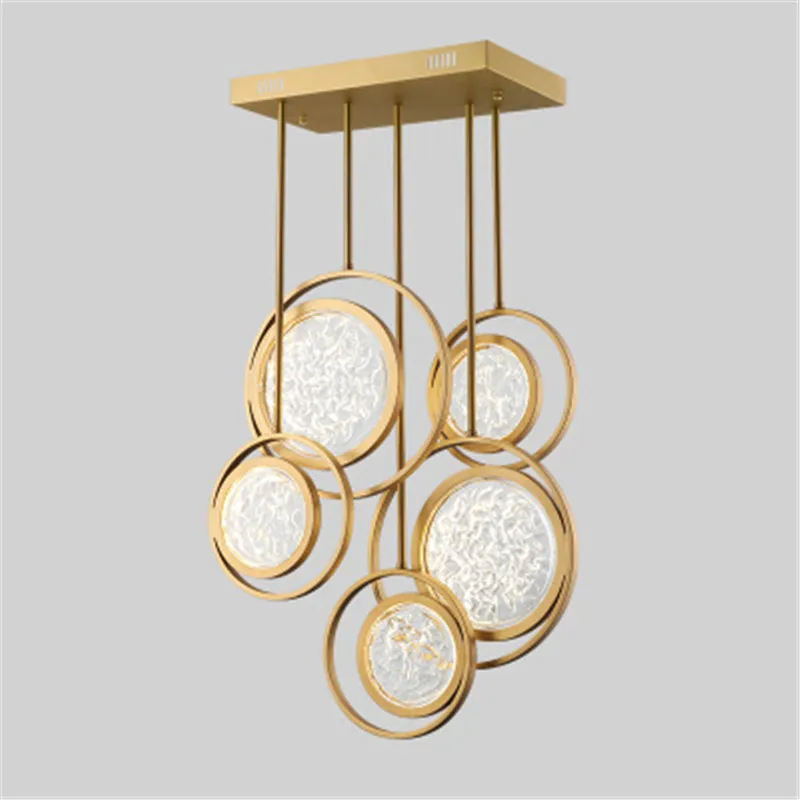 

Villa Living Room Lamp Bedroom Shopping Mall Chandelier New 5/9/12 Head Creative Post-modern Hotel Lobby Diner Room Bar 2019 AC