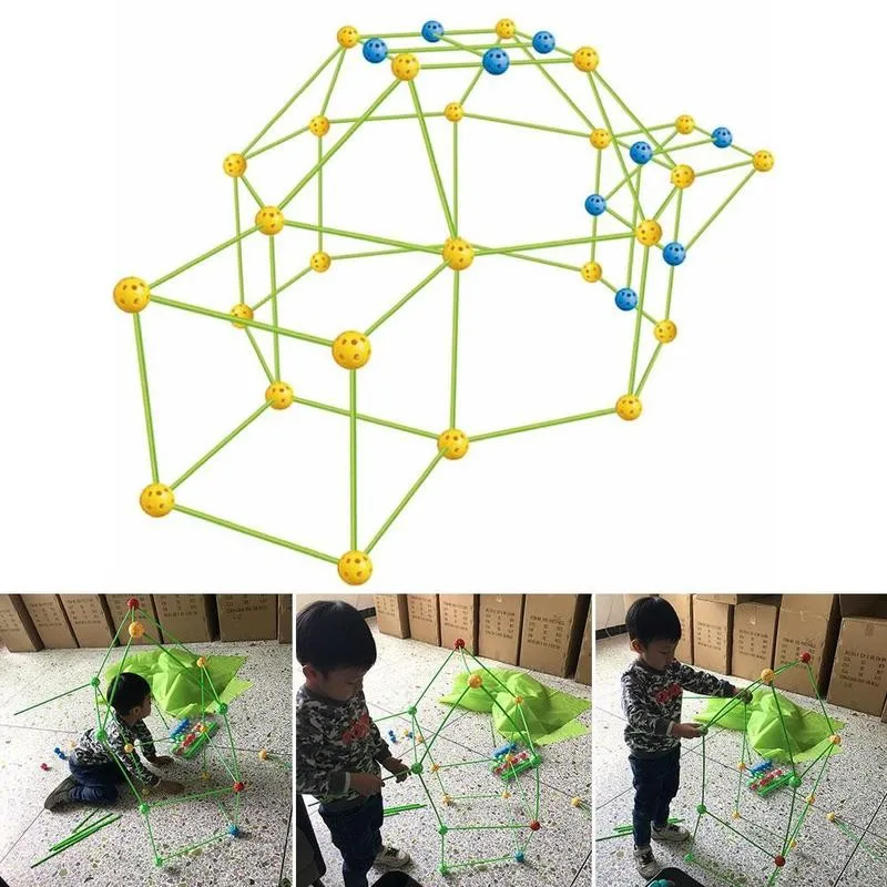 Конструктор детский крепкий конструктор форт набор для самостоятельной сборки 3D