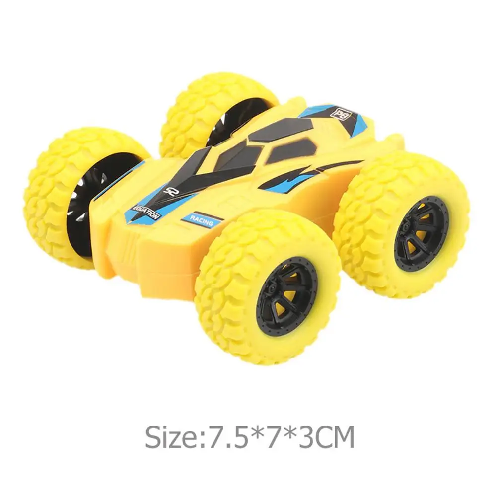 

Kids Toy Car Fun Double-Side Vehicle Inertia Safety Crashworthiness and Fall Resistance Shatter-Proof Model for Child