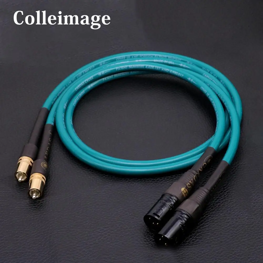 

Colleimage HiFi Cardas audio XLR Female to RCA Audio Cable Amplifier CD DVD Player Speaker RCA interconnect Cable