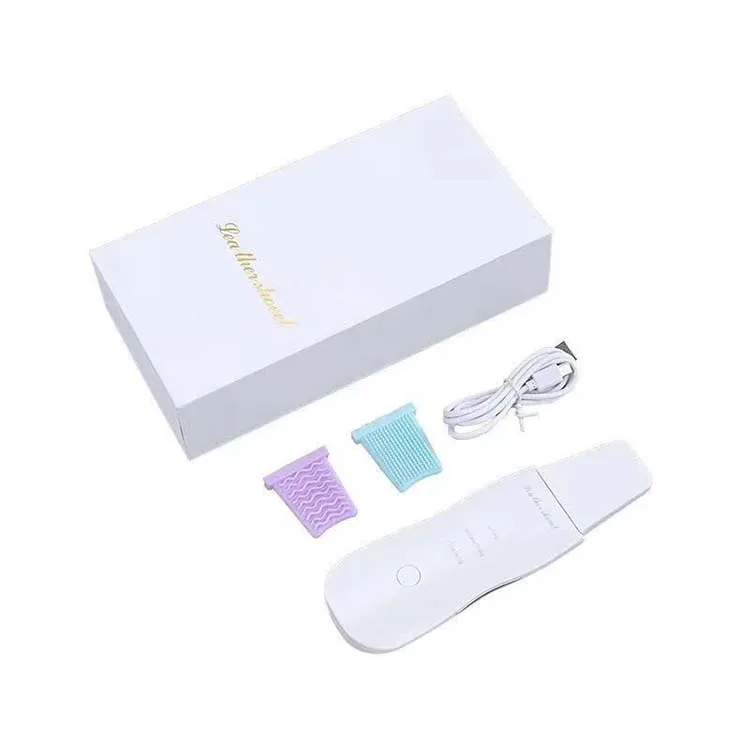 Электрический перезаряжаемый ультразвуковой скраб для кожи лица глубокий