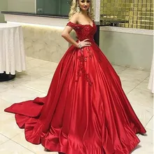 Vestido de quinceañera con apliques sin tirantes, dulce vestido de baile فسييللrobes Robes túnicas de cóctel (2)