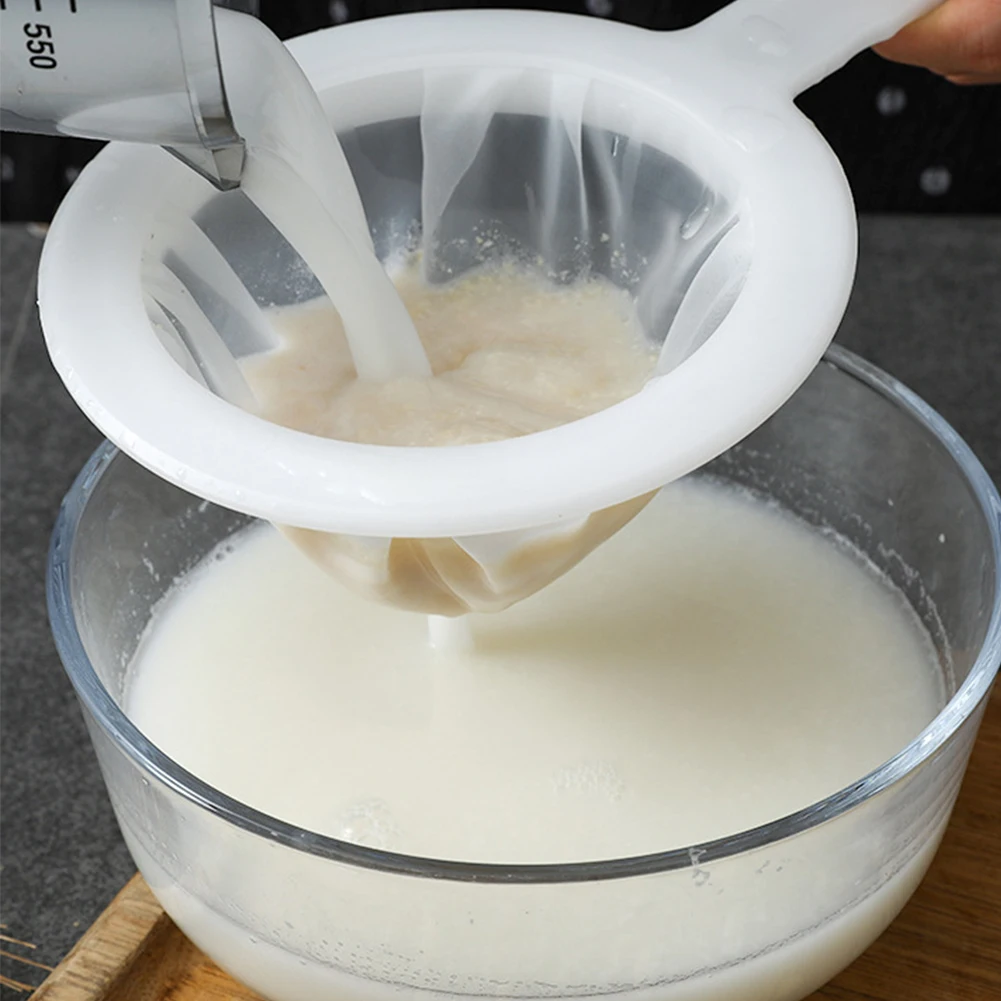 

Soy Milk Filter Household Colander Ultra-Fine Juice Sieve Separation Filter Dregs Strainer Food Filter Kitchen Colander
