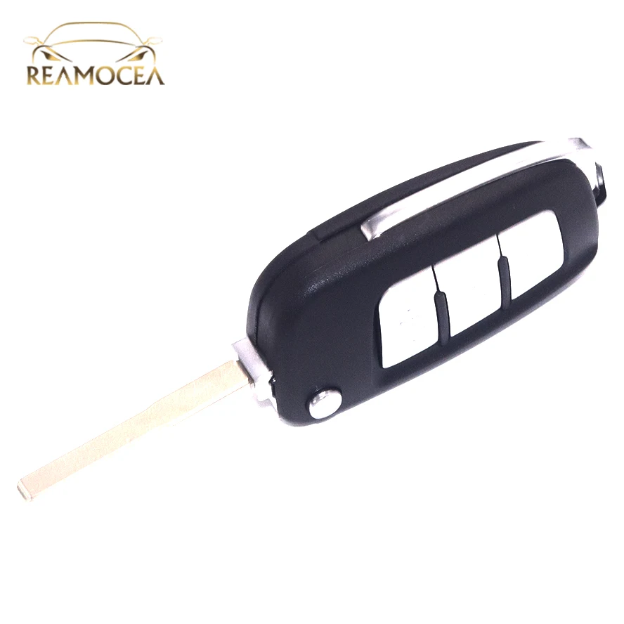 3 кнопочный модифицированный складной дистанционный ключ Reamocea S07080 для Ford Fiesta Focus
