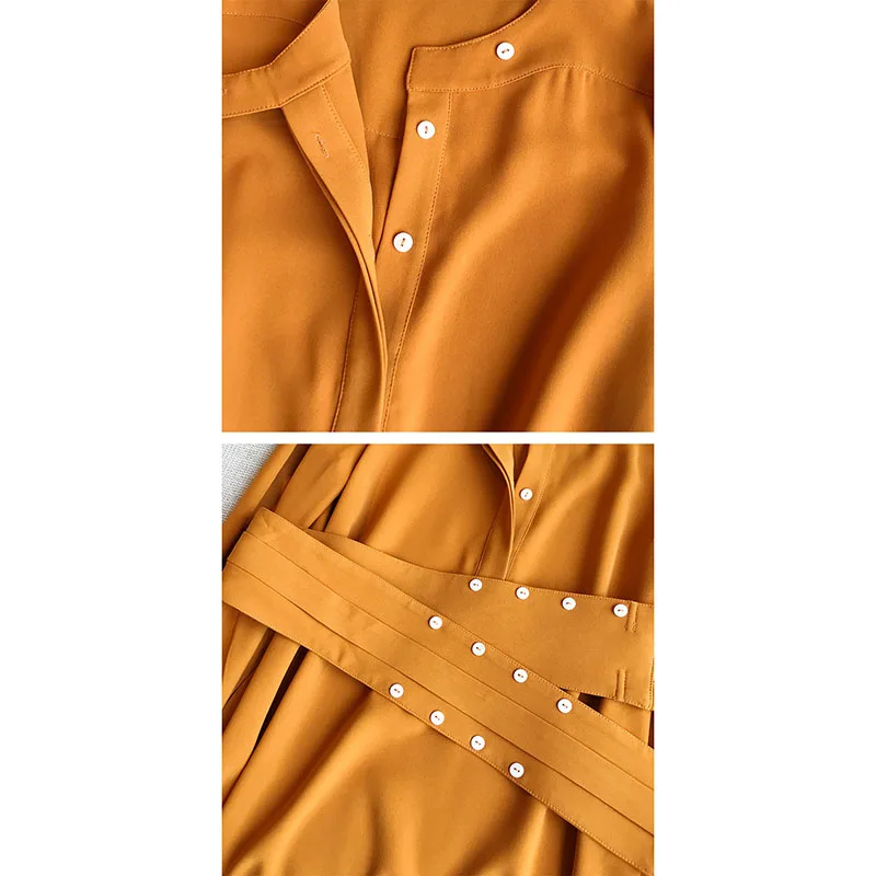 

HARLEYFASHION Original Design Elegant Temperament Women Slim Bandage O-Neck Long Sleeve Loose Fashion Knee-Length Dress