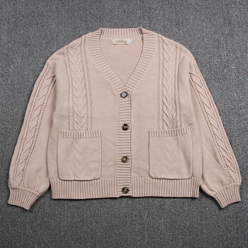 

School JK Uniform Sweater Coat Anime Cosplay Costumes Cardigan Outerwear Sweater 9 Colors Long-sleeved Knitting Coat For Girls