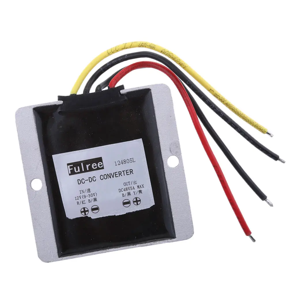 

DC/DC Converter 12V/24V Step Up To 48V/5A Volt Regulator Power Supply Module