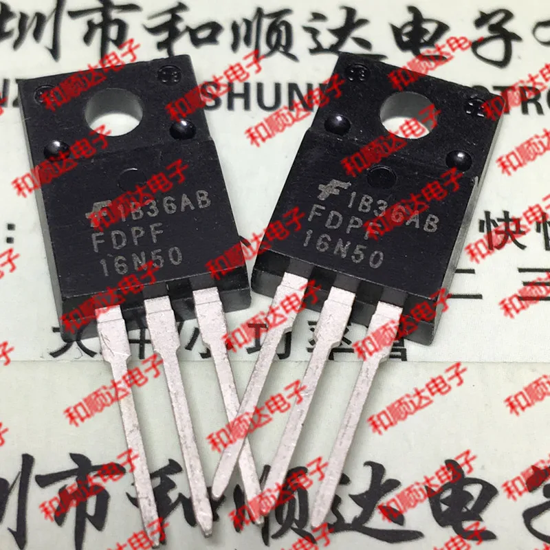 

5 шт./лот FDPF16N50 TO-220F