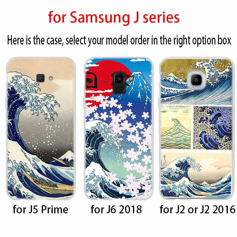 Мягкий чехол из ТПУ для Samsung Galaxy J6 J8 J5 J7 J4 Core Plus 2018 2016 2017 EU Prime Pro Ace Wave Art Japanese Classic |