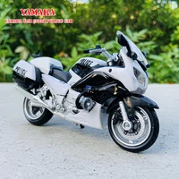 maisto 118 yamaha fjr 1300a bmw police motorcycle series silvardo original authorized simulation alloy motorcycle model toy car