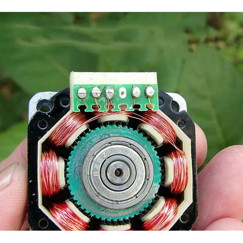 Высокоточный шаговый двигатель 39BYG Micro Mini 4 фазы 5 проводных линий Электрический