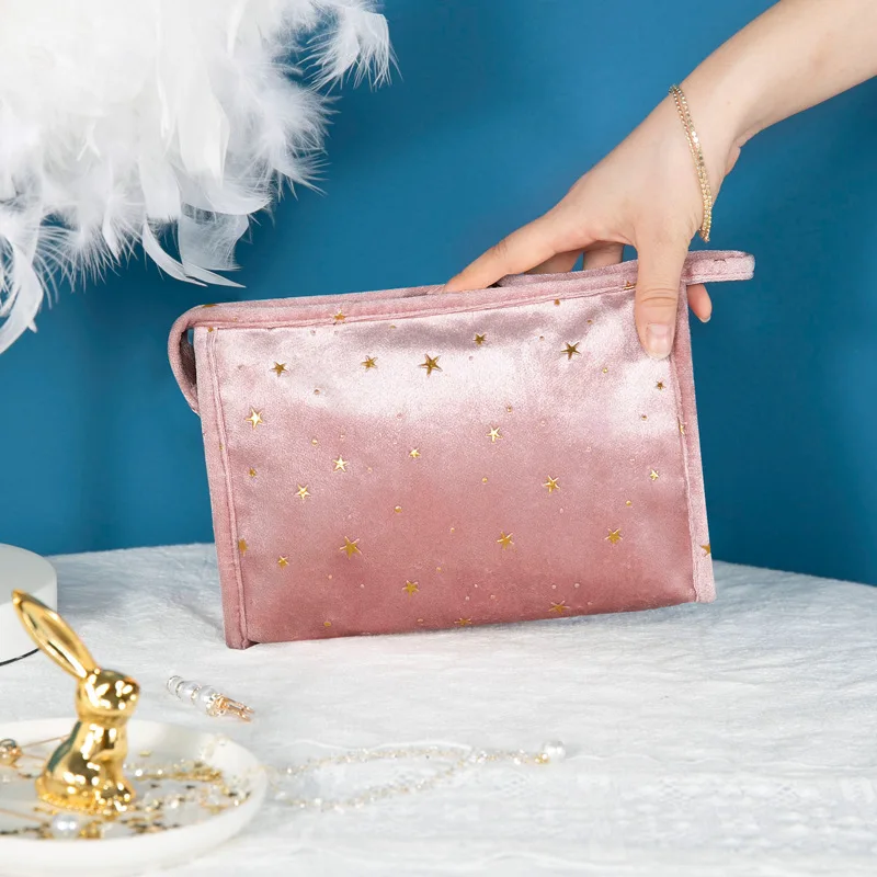 

Travel Cosmetic Storage Bag Women Portable Bathroom Toiletries Tote Purses Cell Phone Zipper Pouch Household Organizer Accessory