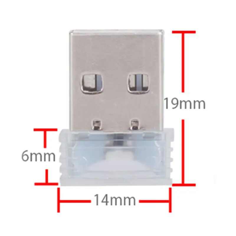 

Mini USB Decorative Lamp Car LED Atmosphere Lights Emergency Lighting Car-styling Auto Interior Lights Ambient Lamp