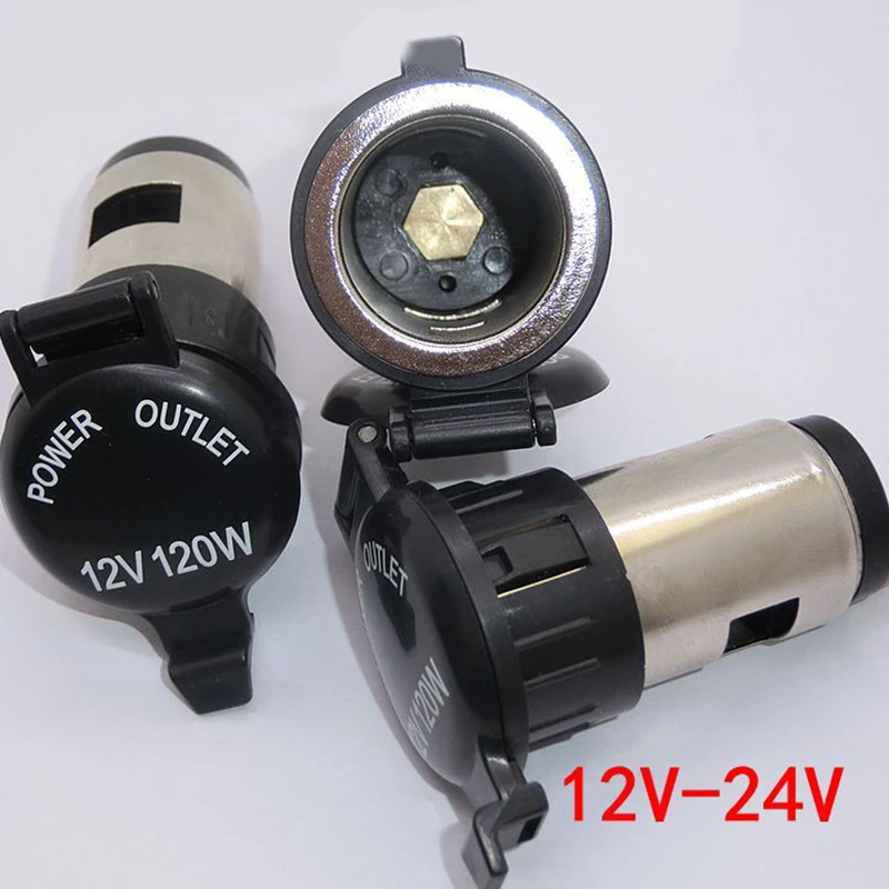 

Автомобильный прикуриватель 10 А гнездо розетки питания с водонепроницаемой крышкой чехол для автомобиля грузовика