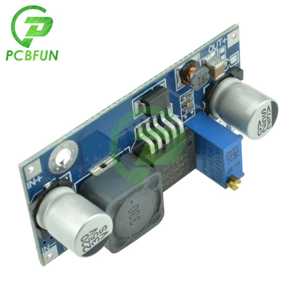 LM2587 DC Boost преобразователь 3 30 в повышающий до 4 35 модуль источника питания Макс 5 А