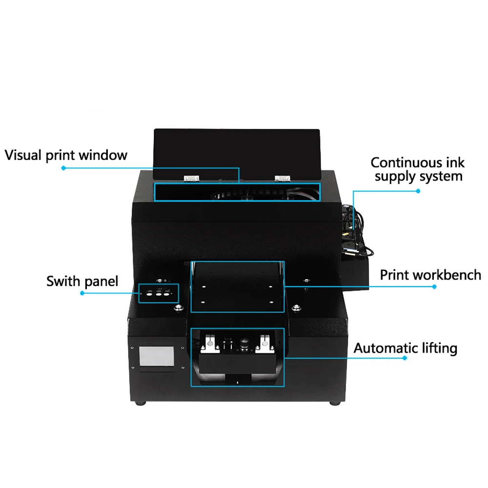 Настраиваемая печатающая головка epson l805 многофункциональный УФ принтер A4 для