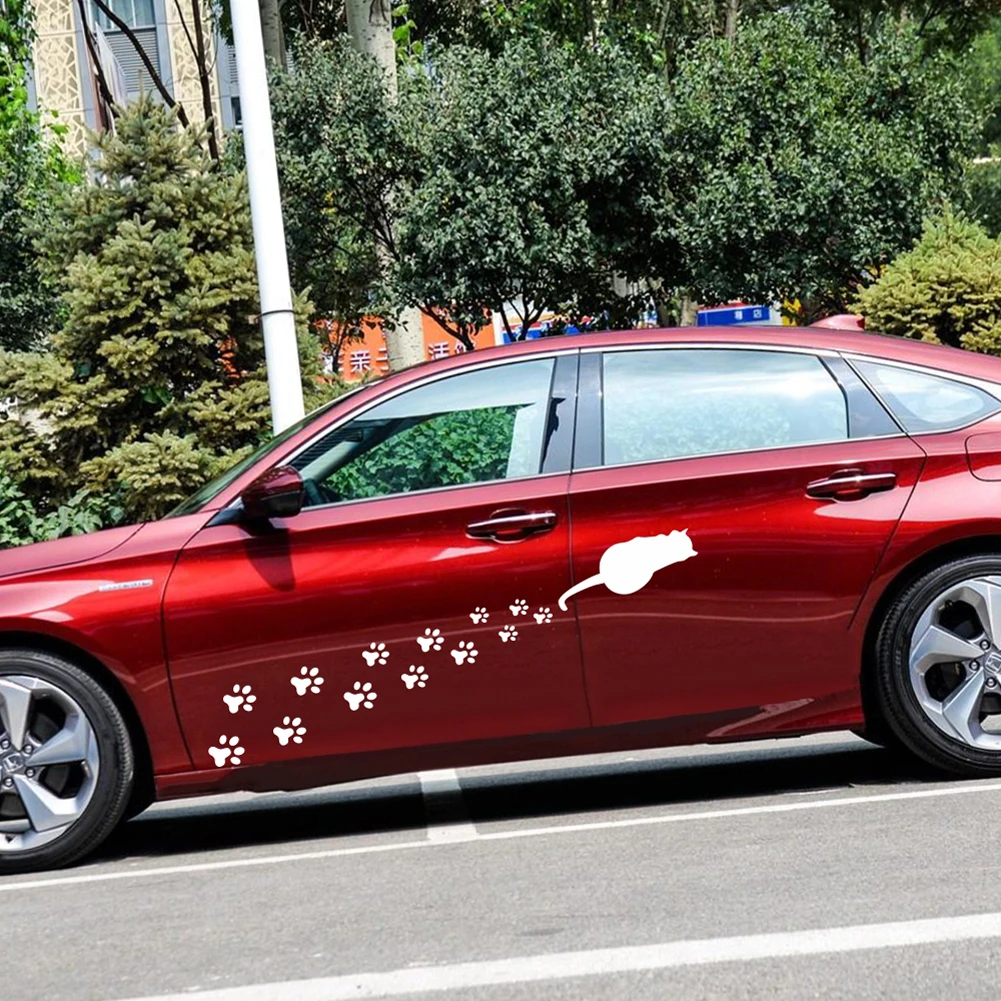 

Funny Cat Label for Automobile Headlamp Reflectorcar Sticker Car Decoration