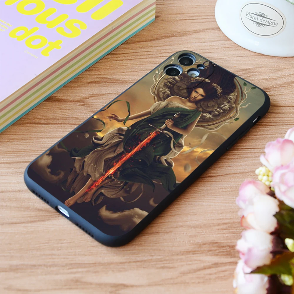 

For iPhone Carlos Quevedo Print Soft Matt Apple iPhone Case 6 7 8 11 12 Plus Pro X XR XS MAX SE