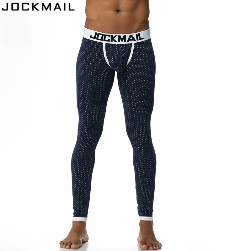 JOCKMAIL, Брендовые мужские кальсоны, хлопковое термобелье, мужские теплые кальсоны, леггинсы, штаны, высокое качество