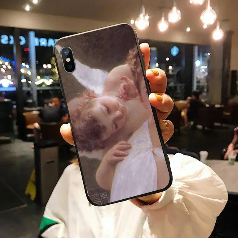

Renaissance angels art fashion Phone Case for iPhone 11 12 pro XS MAX 8 7 6 6S Plus X 5S SE 2020 XR