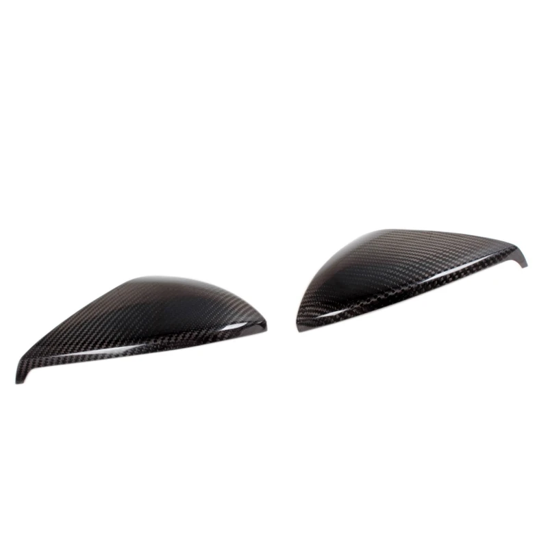 

Real Carbon Fiber Rearview Mirror Cover Horn Rearview Mirror for Golf 7
