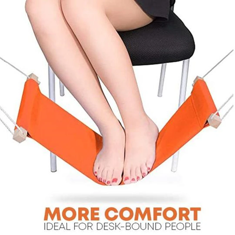 Креативный простой гамак для ног Удобный Повседневный Настольный подставка