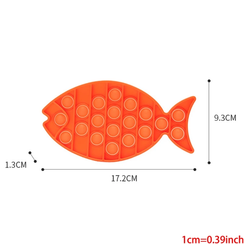 

Antistress Toys Bubble Popping Game Push Fidget Sensory Toy Funny Adult Kids Reliver Stress Toys Silicone Autism Special Needs