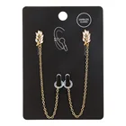 Bluetooth Гарнитура Анти-потеря серьги для Airpods беспроводная гарнитура серьги звезда жемчуг длинные серьги